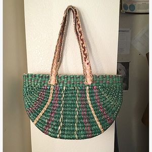 Crochet Green Purse
